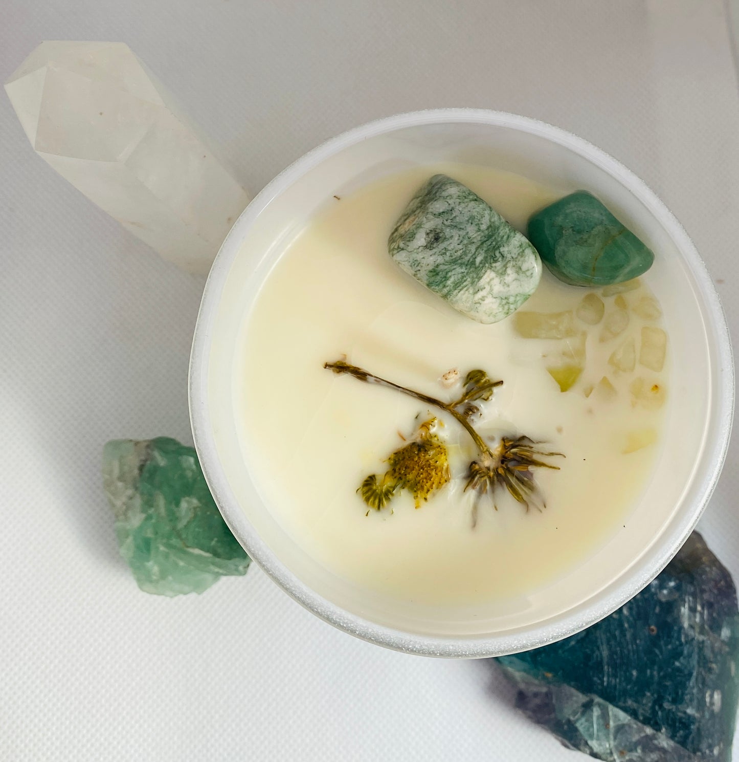 Healing - Reiki + Crystal Infused Candle