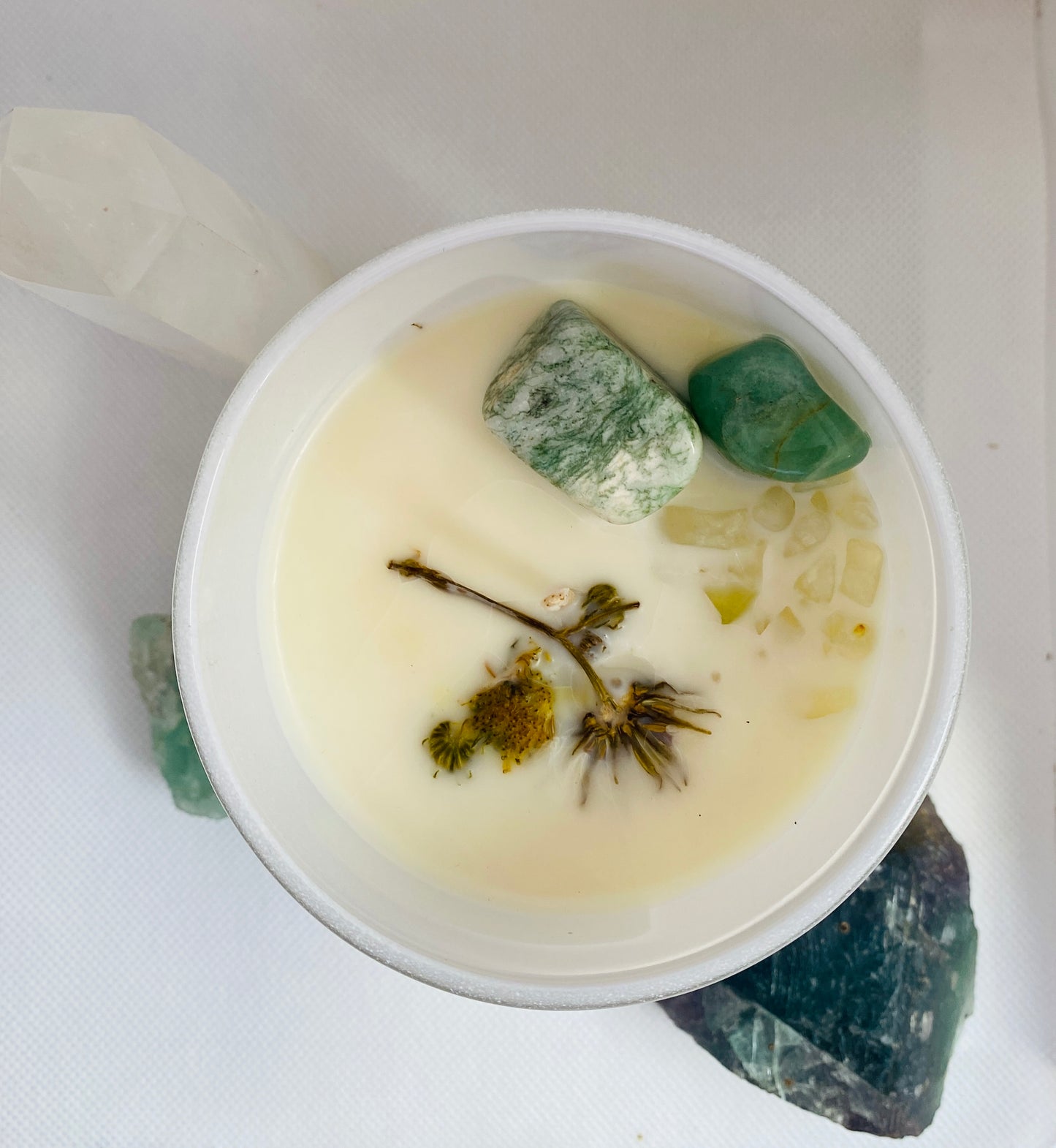 Healing - Reiki + Crystal Infused Candle