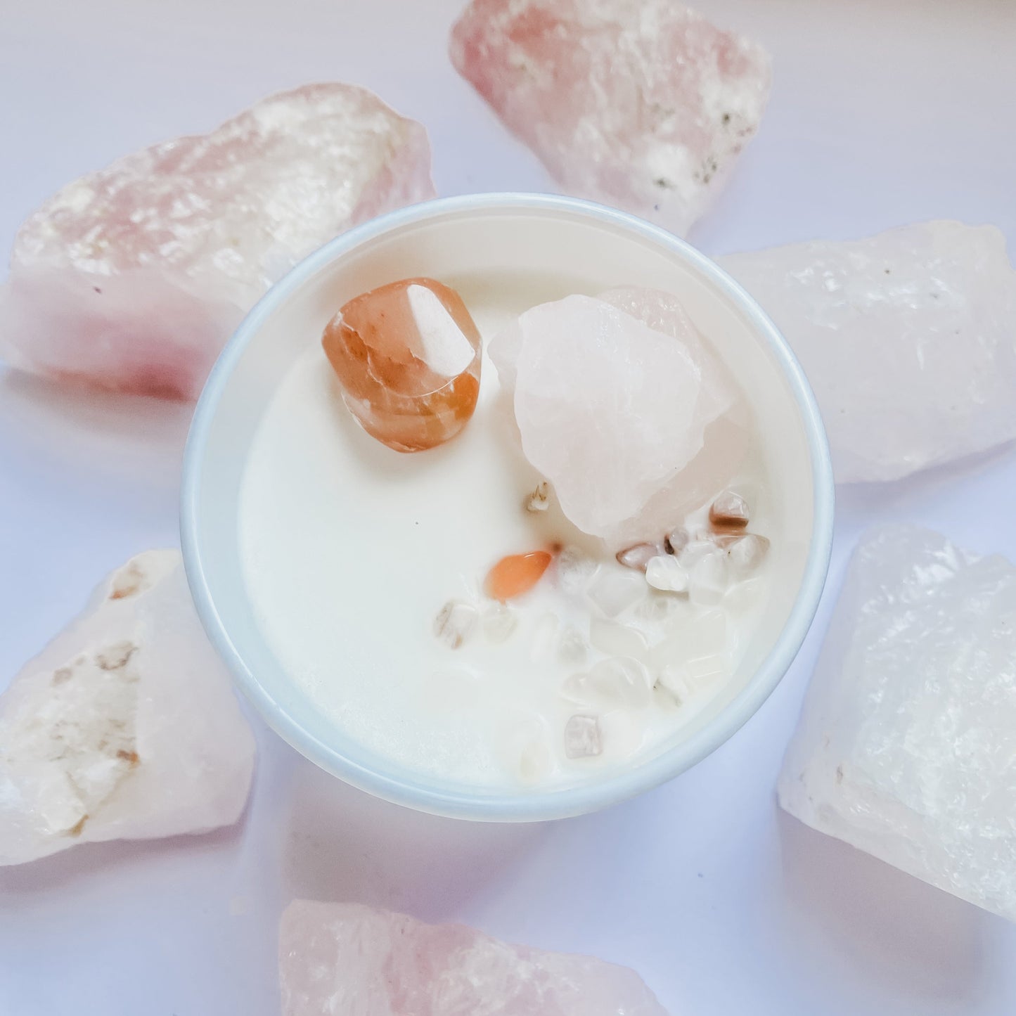 Fertility Support - Reiki + Crystal Infused Candle