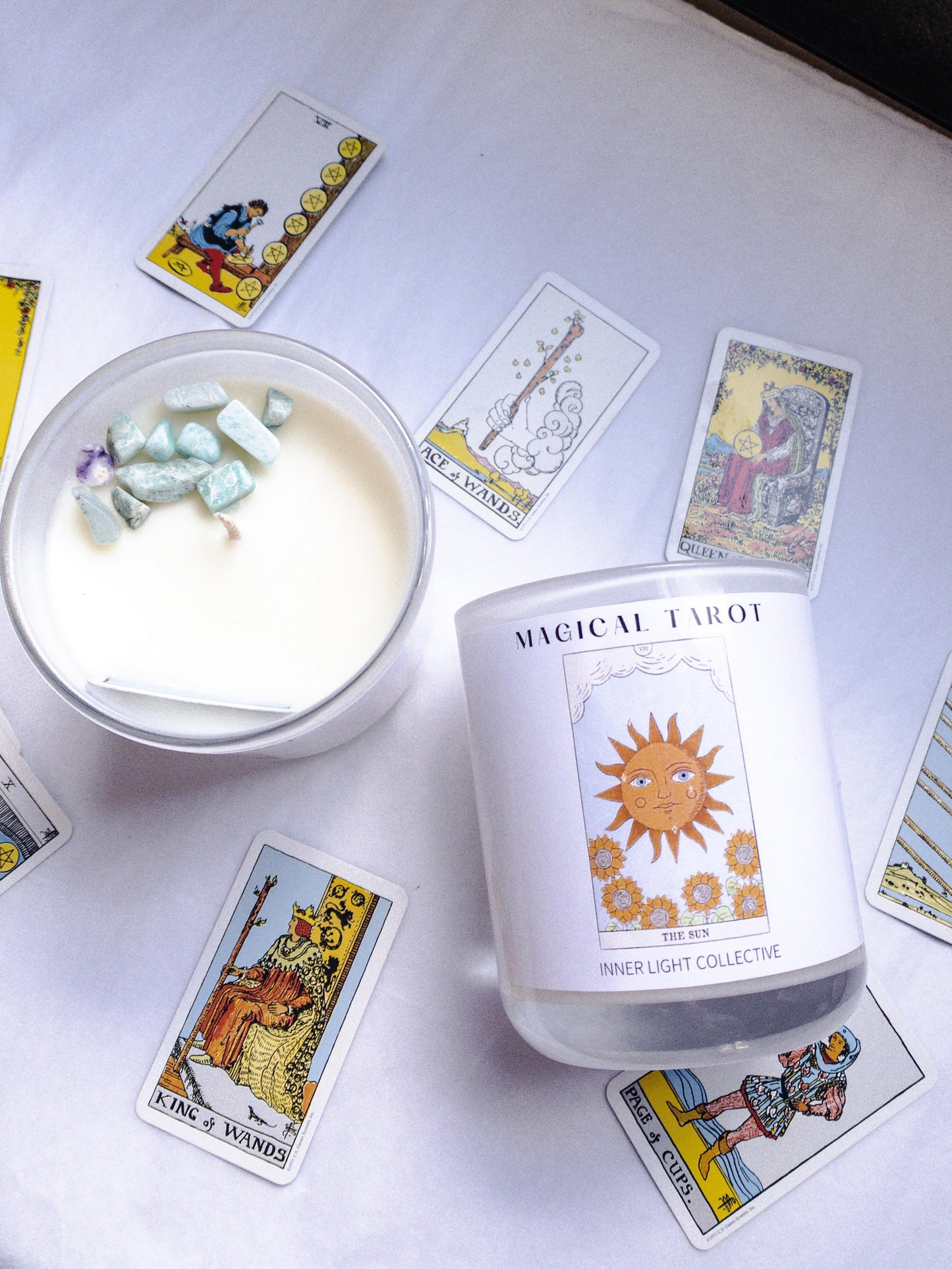 Magic Tarot Candle
