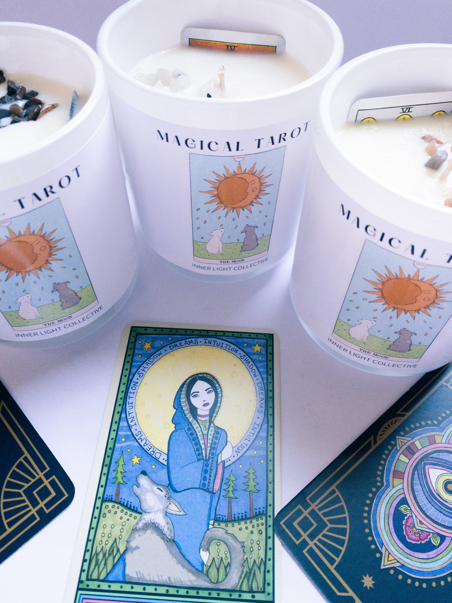 Magic Tarot Candle