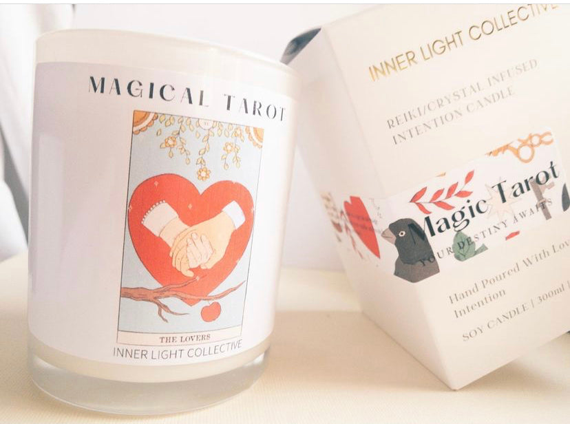 Magic Tarot Candle