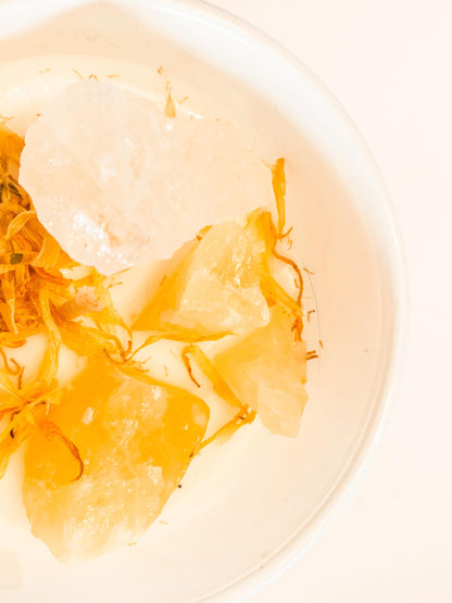 Abundance - Reiki + Crystal  Infused Intention Candle