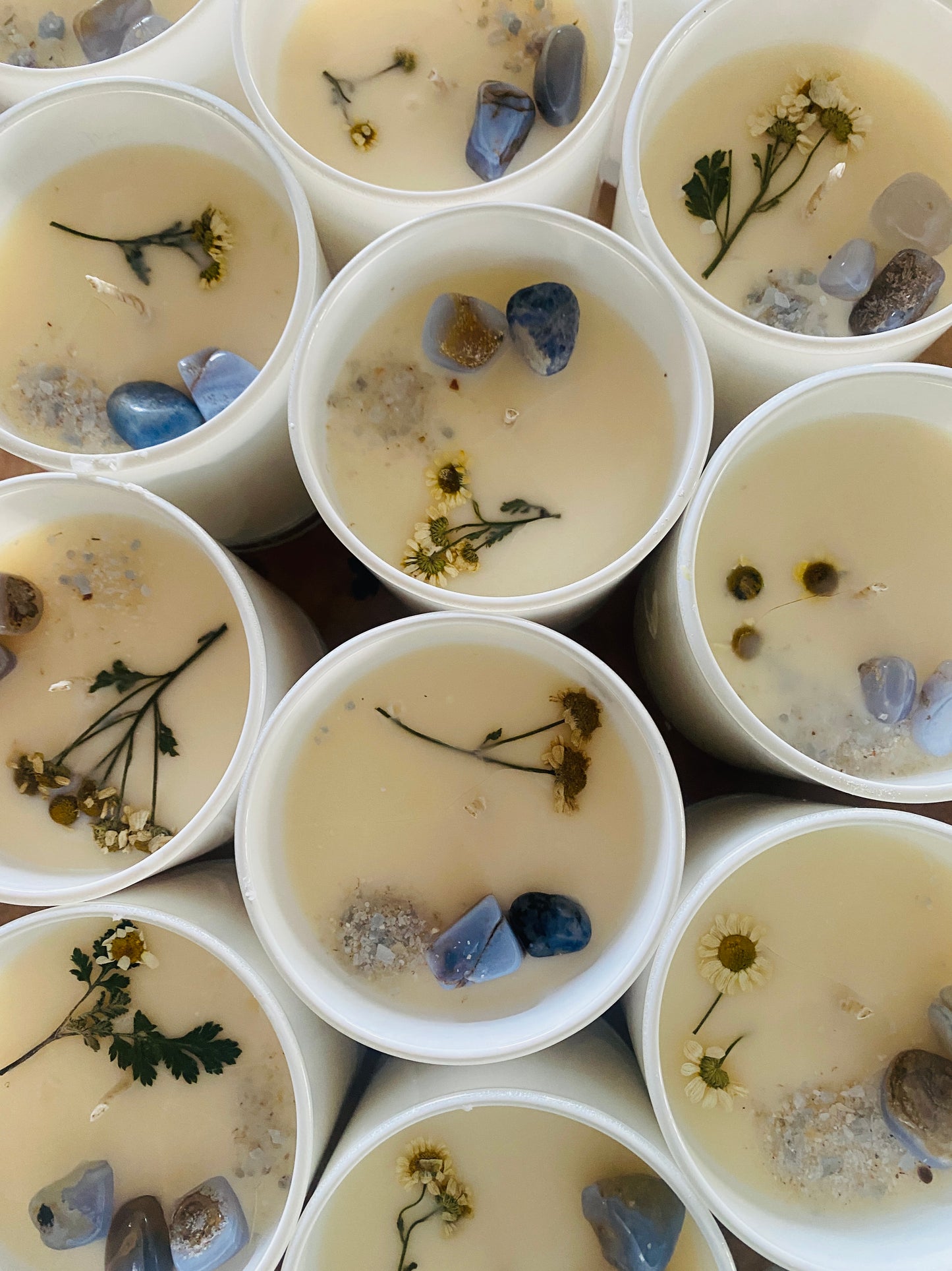 Calm - Reiki + Crystal Infused Candle
