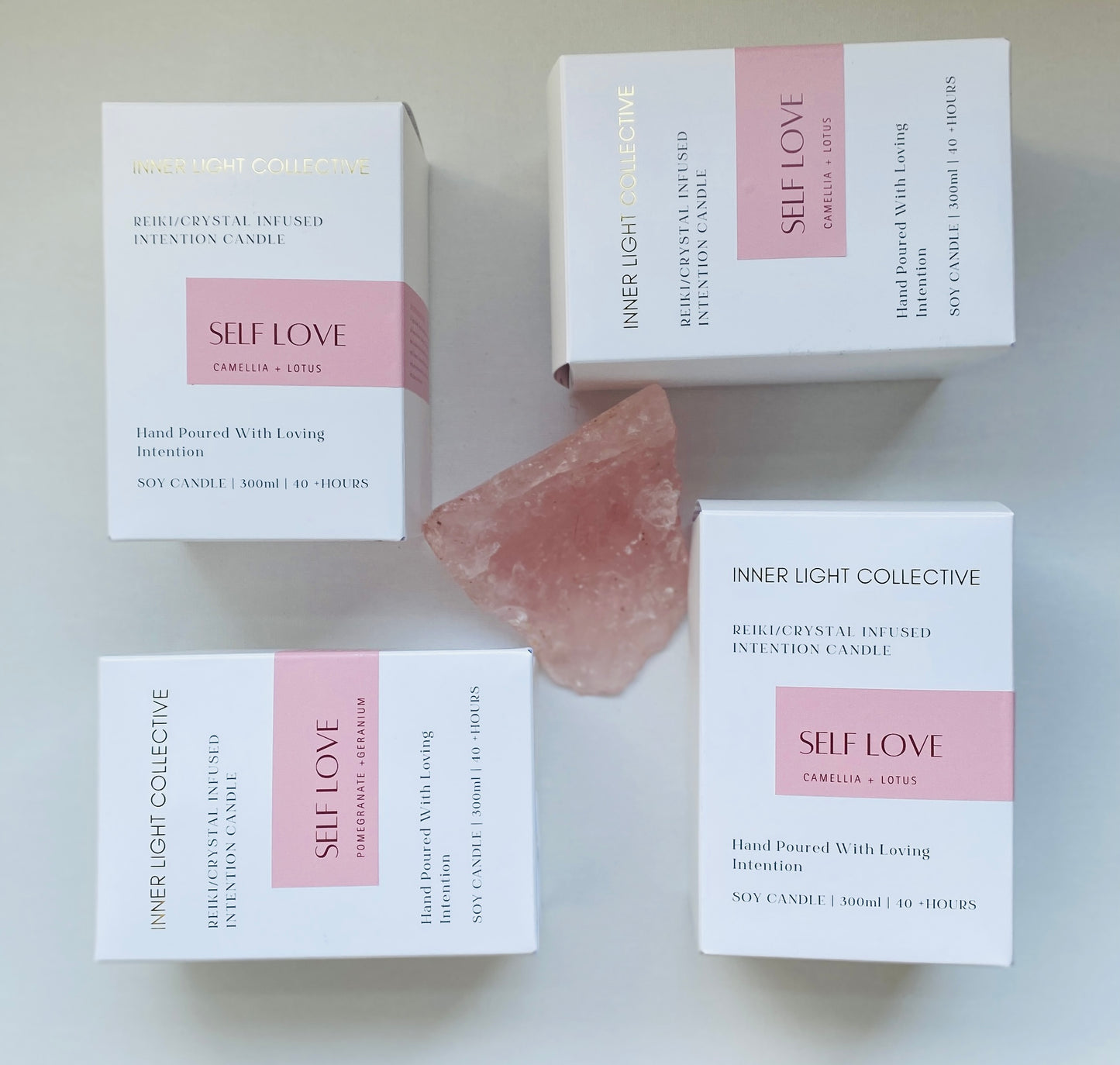 Self Love - Reiki + Crystal Infused Candle