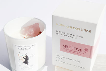 Self Love  Reiki + Crystal Infused
