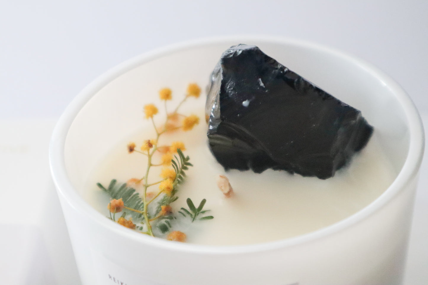 Ground - Reiki + Crystal Infused  Candle