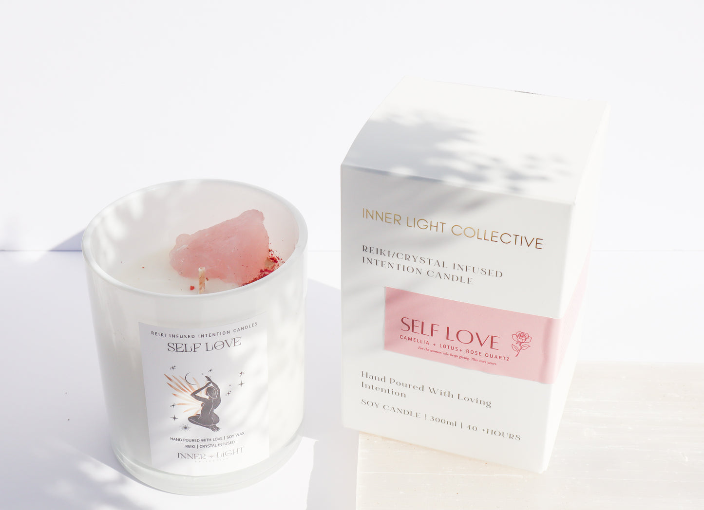 Self Love  Reiki + Crystal Infused