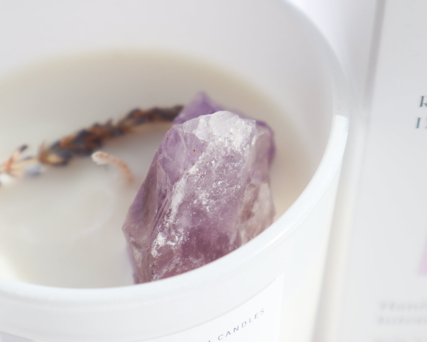 Cleanse -  Reiki + Crystal Infused Candle