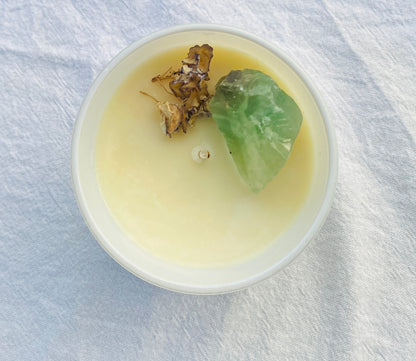 Healing - Reiki + Crystal Infused Candle