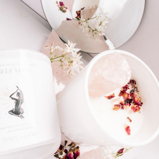 Self Love  Reiki + Crystal Infused