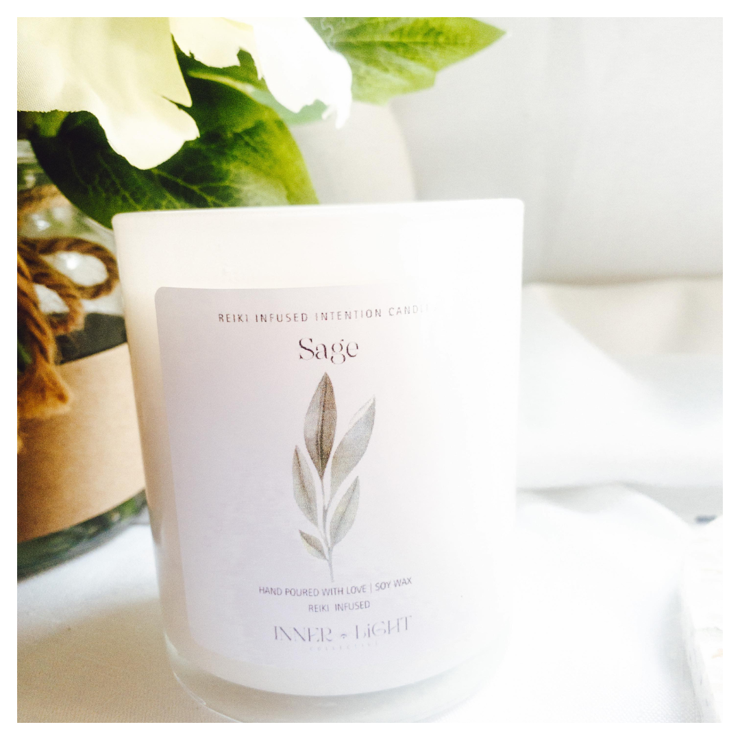 Sage Cleansing Candle