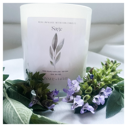 Sage Cleansing Candle