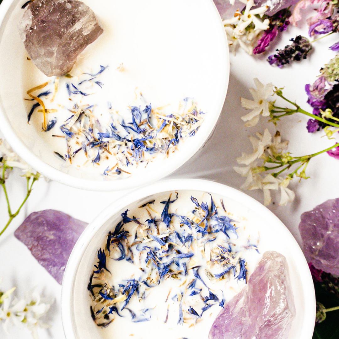 Cleanse -  Reiki + Crystal Infused Candle